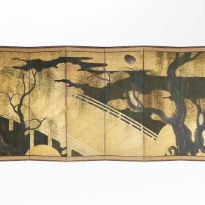 日式屏风3D模型下载